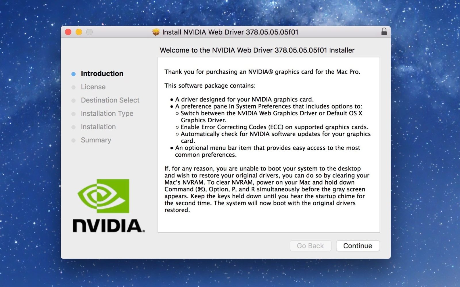 Nvidia Gpu Driver For Mac Os X